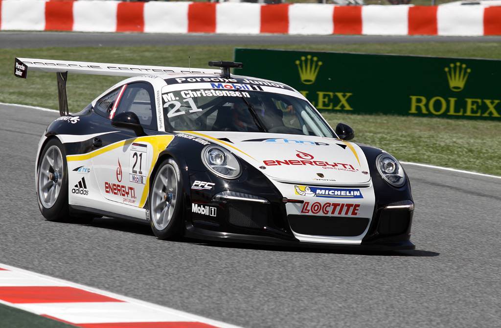 Michael Christensen under kvalifikationen på Circuit de Catalunya.
(Foto: Grand Prix Photo)